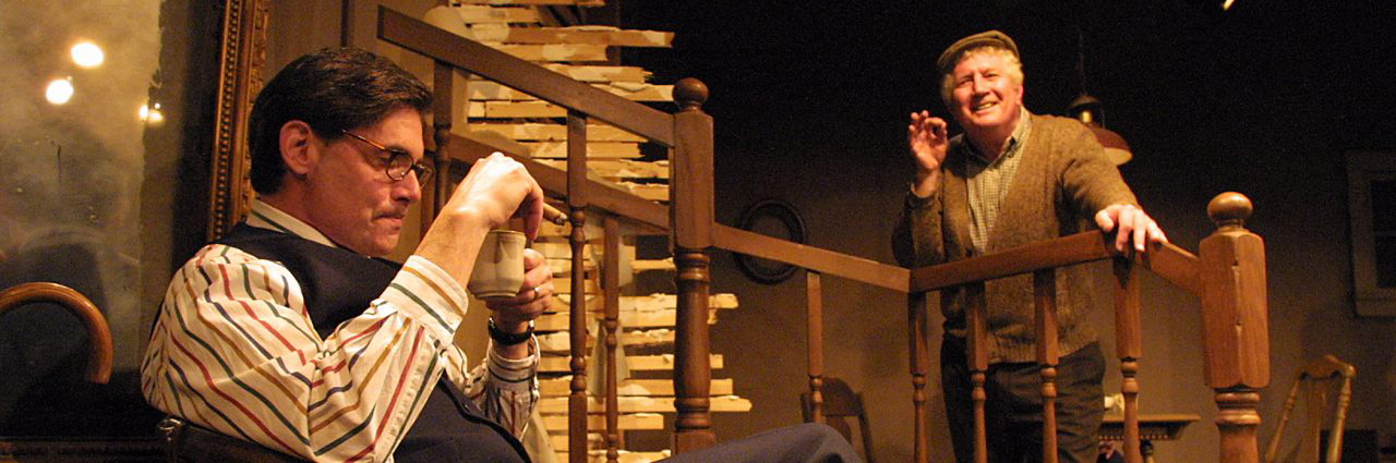 With James Doerr in The Homecoming, WHAT 2002