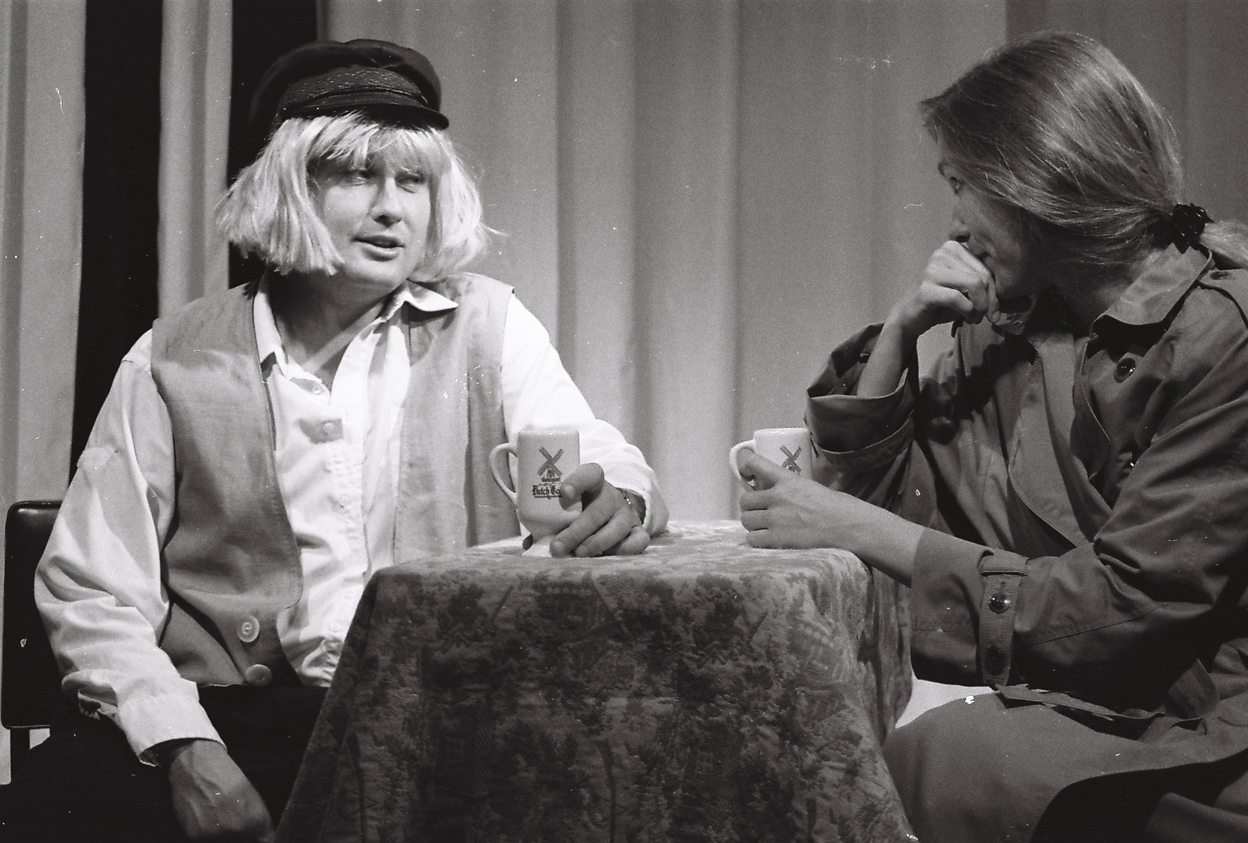 Gip Hoppe, Annie Combs in The Baltimore Waltz, WHAT 1993