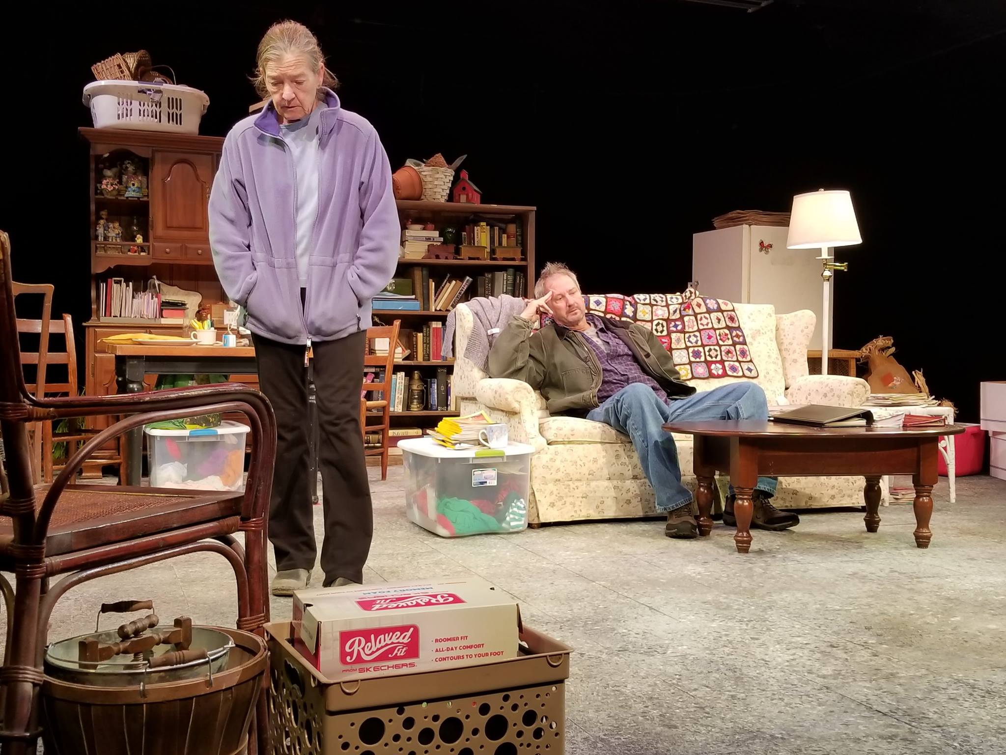 Nancy Carroll, J. Tucker Smith in Flight of the Monarch, Gloucester Stage 2016